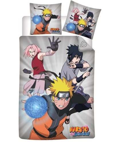 Naruto ágyneműhuzat 140*200cm, 63*63 cm microfibre