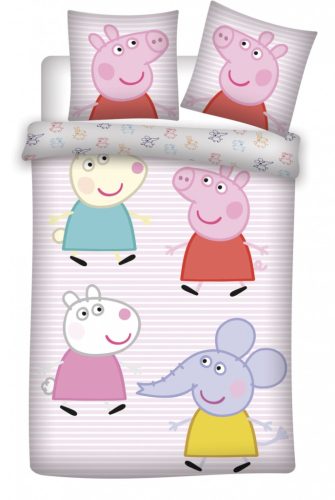 Peppa malac Little Friends gyerek ágyneműhuzat 100*135cm, 40*60 cm