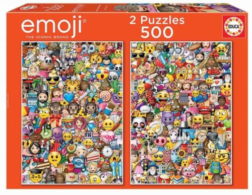 Educa  Emoji - 2 x 500 db-os puzzle