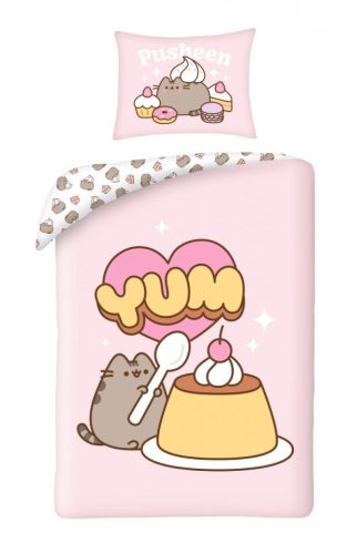 Pusheen Yum ágyneműhuzat 140*200cm, 70*90 cm