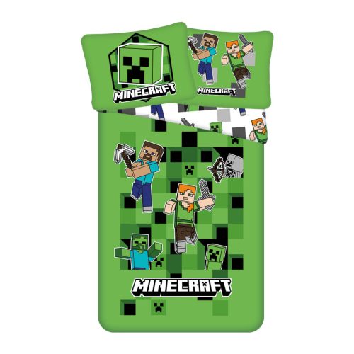 Minecraft Out of the Box ágyneműhuzat 140*200cm, 70*90 cm microfibre