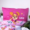 Mancs Őrjárat Pink Love ágyneműhuzat 140*200cm, 70*90 cm microfibre