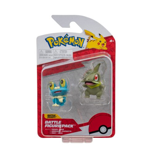 Pokémon Mini figura csomag - Axew & Froakie 5 cm