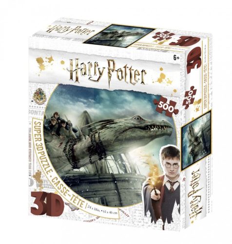 Harry Potter Norbert 3D puzzle, 500 darabos