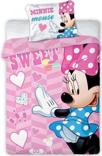 Disney Minnie Sweet gyerek ágyneműhuzat 100*135cm, 40*60 cm