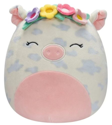 Squishmallows 20 cm - Rosie a kismalac virágos fejpánttal