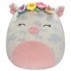 Squishmallows 20 cm - Rosie a kismalac virágos fejpánttal