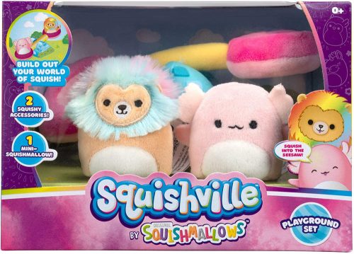 Squishville mini plüss játékkészlet - Játszótéri készlet